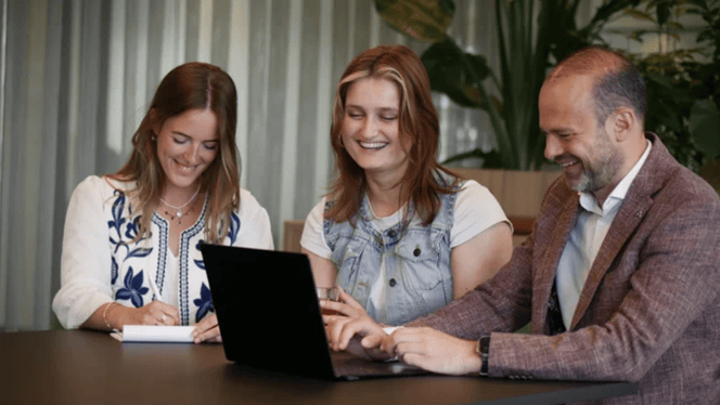 Leerplatform van PlusPort dat LMS en LXP combineert