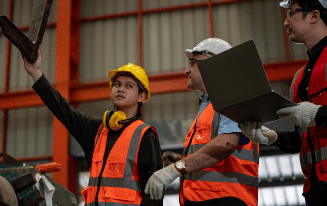 PlusPort industrie sector LMS